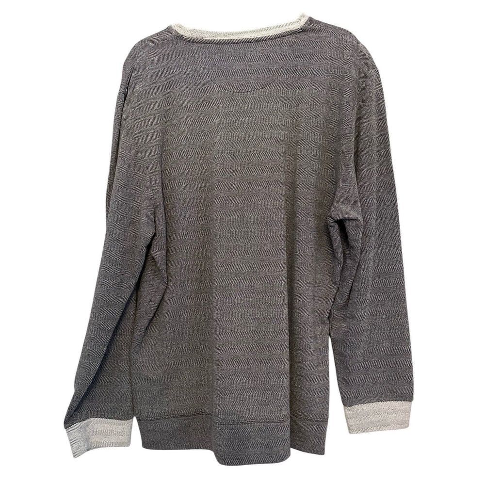The Normal Brand Gray and White Sweatshirt - Picture 4 of 8
